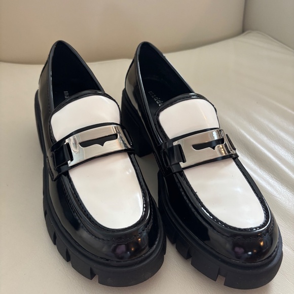 Madden Girl Chunky Patent Loafers - Picture 2 of 6